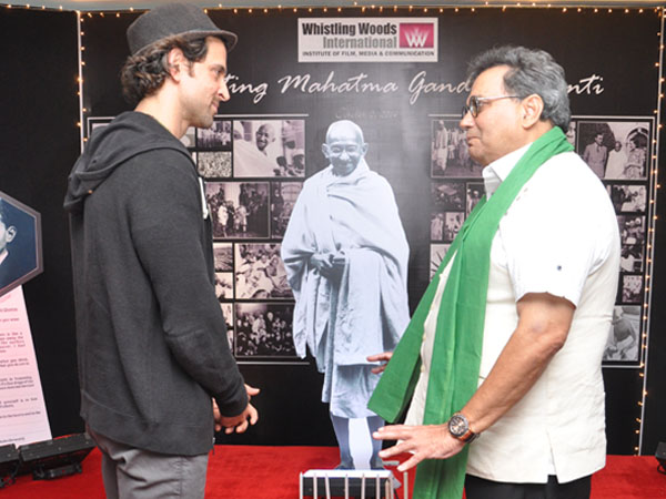 Hrithik Roshan with SG at Clean India Campaign